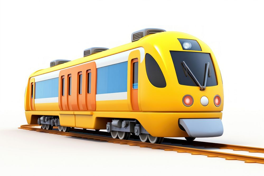 Train locomotive vehicle railway. AI generated Image by rawpixel.