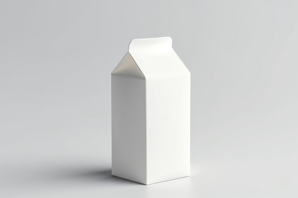 Carton white milk white background. AI generated Image by rawpixel.