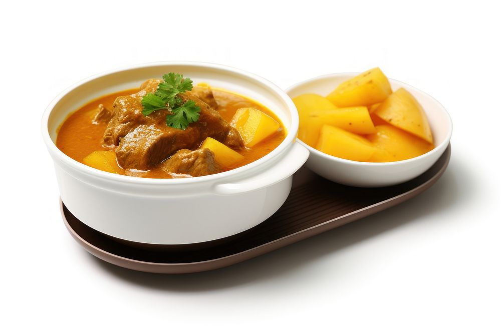 Curry meal food meat. AI generated Image by rawpixel.