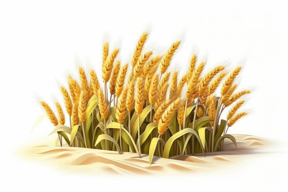 Wheat field agriculture outdoors nature. AI generated Image by rawpixel.