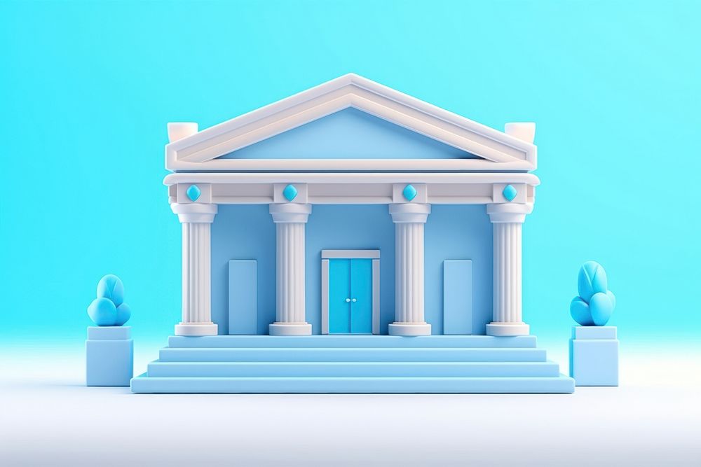 Architecture building column investment. AI generated Image by rawpixel.