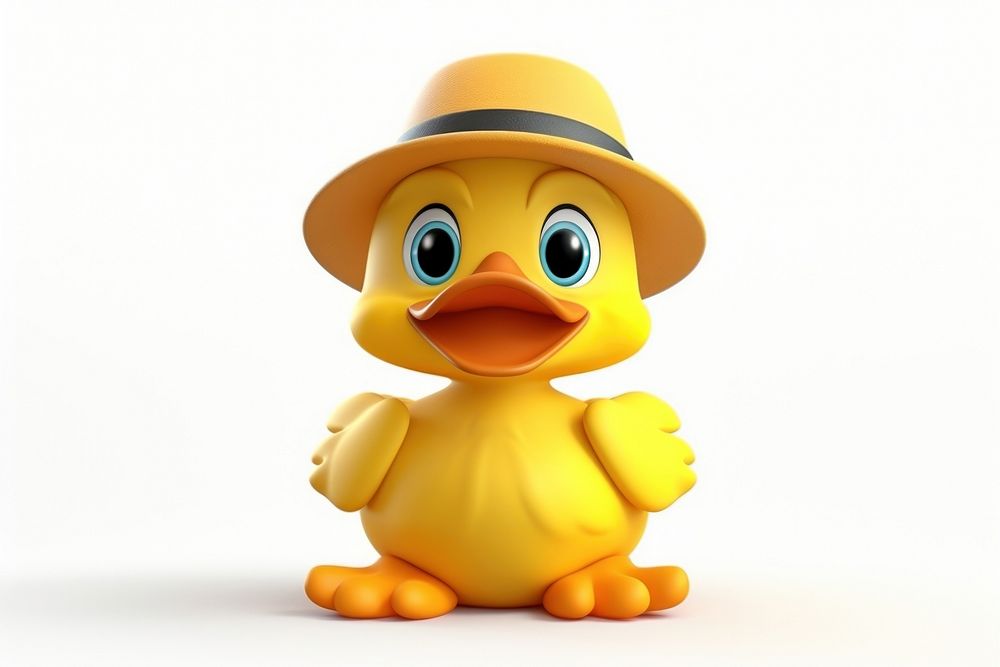 Cartoon animal duck representation. AI generated Image by rawpixel.