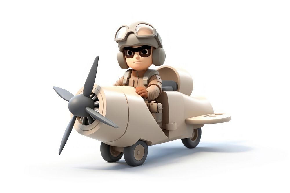 Aircraft airplane vehicle white background. AI generated Image by rawpixel.