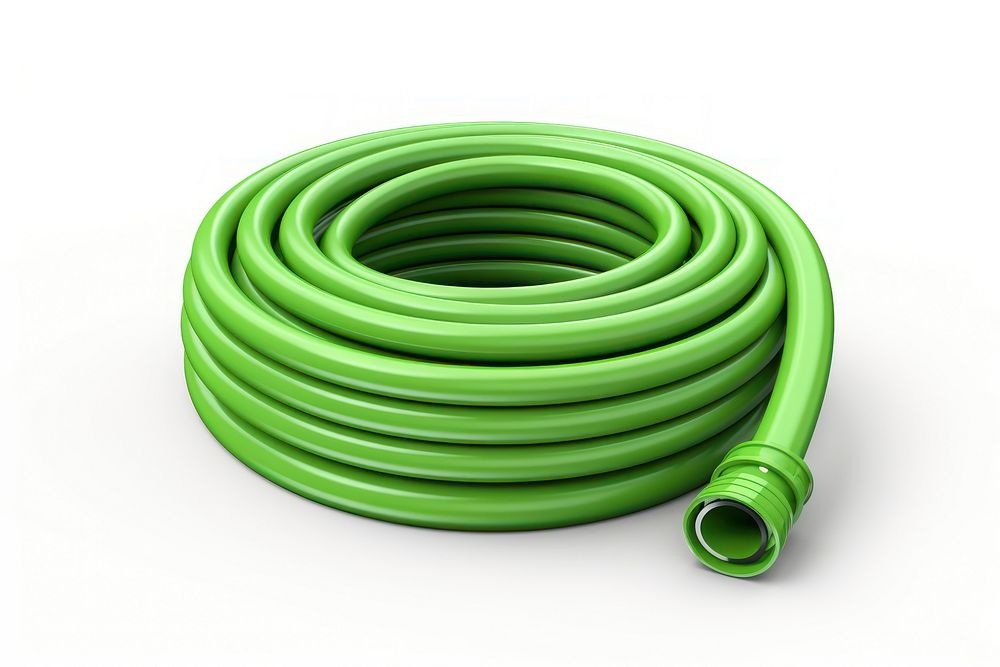 Hose white background garden hose circle. AI generated Image by rawpixel.
