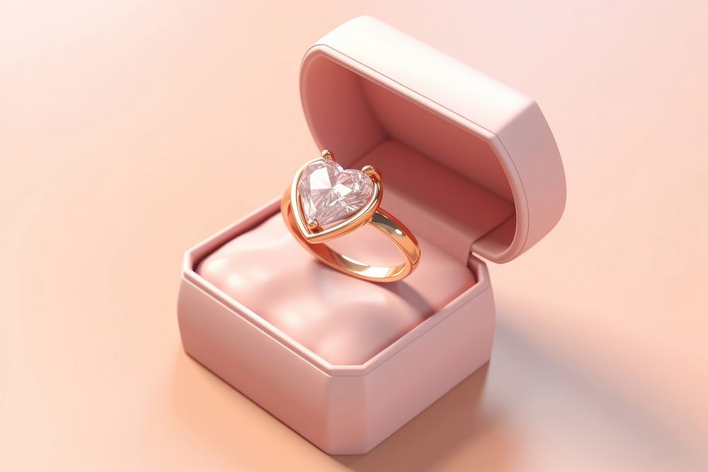 Ring jewelry wedding locket. AI generated Image by rawpixel.