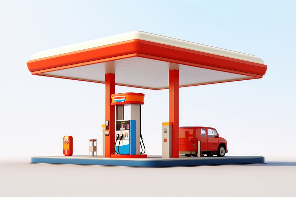 Vehicle station car transportation. AI generated Image by rawpixel.