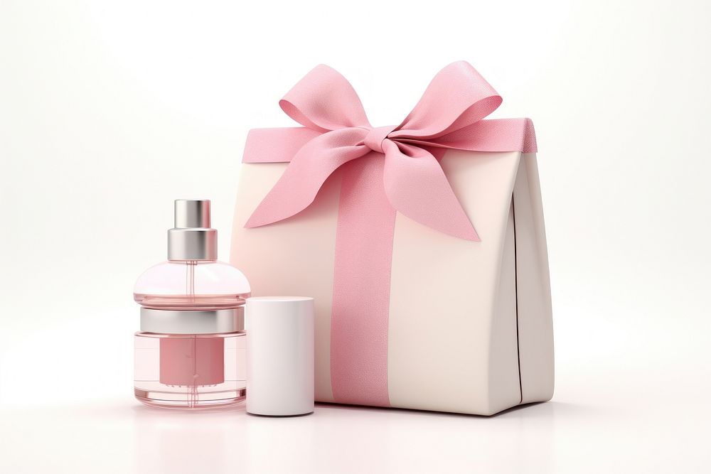 Gift cosmetics perfume bottle. AI generated Image by rawpixel.