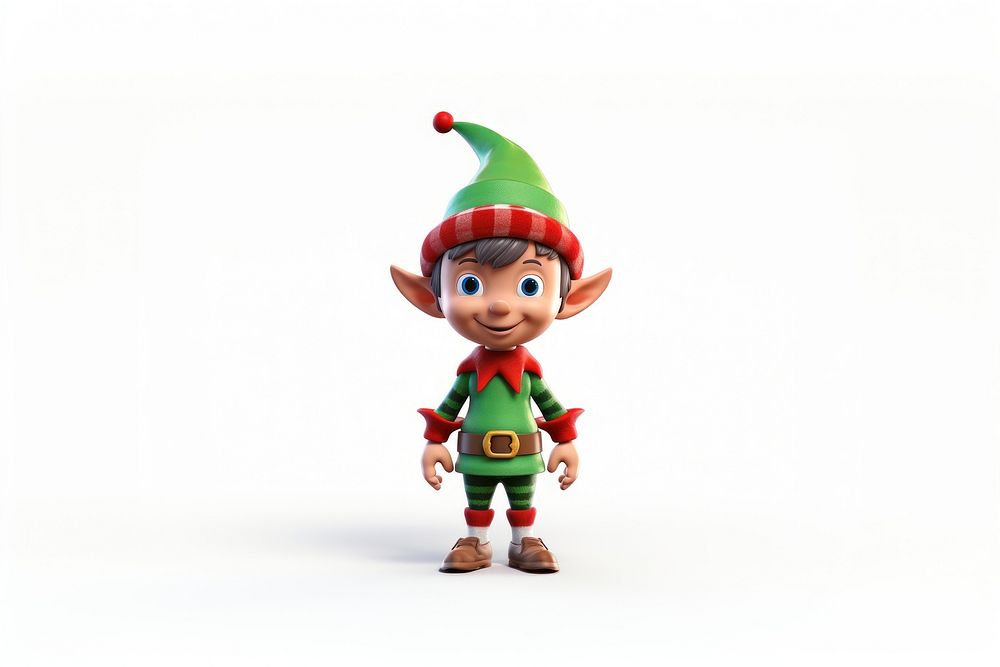 Figurine cute toy elf. AI generated Image by rawpixel.