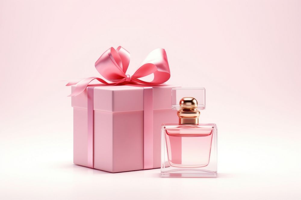 Perfume cosmetics bottle gift. AI generated Image by rawpixel.