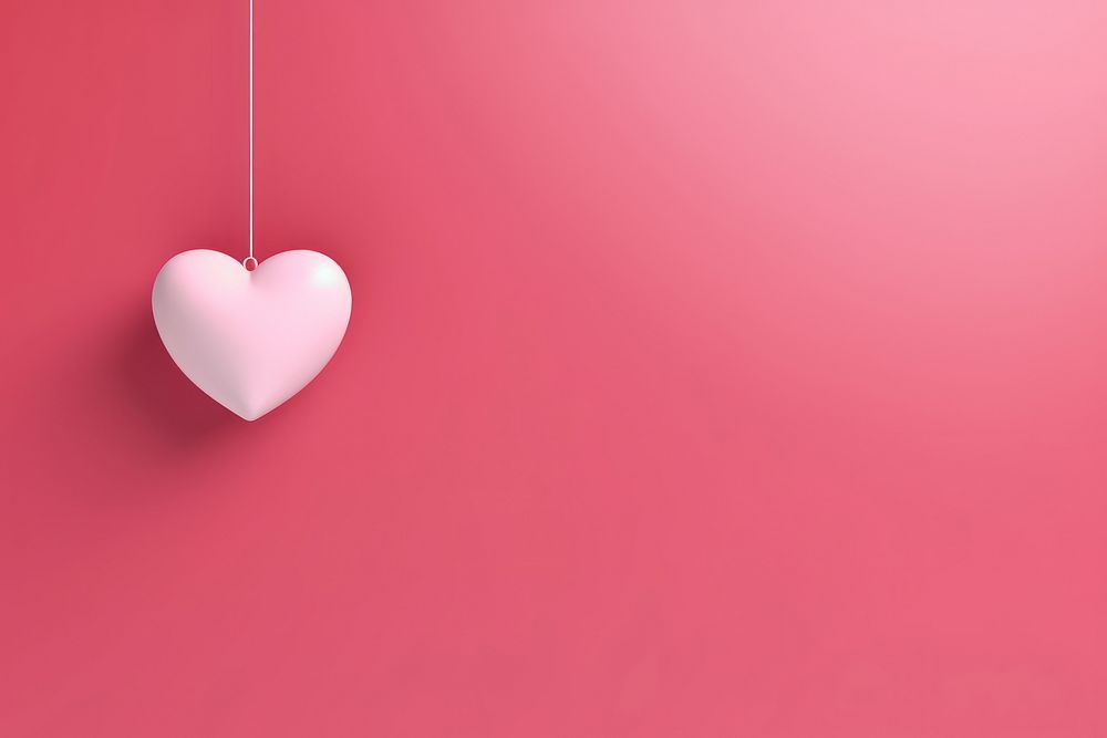 Backgrounds hanging heart accessories. AI generated Image by rawpixel.