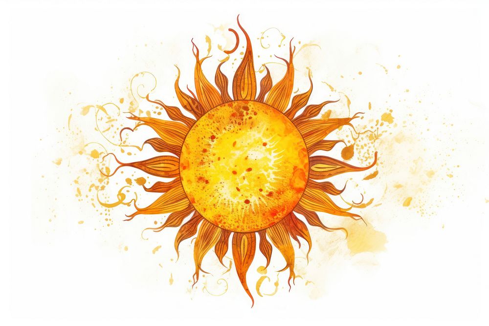 Sun outdoors graphics sky. AI generated Image by rawpixel.