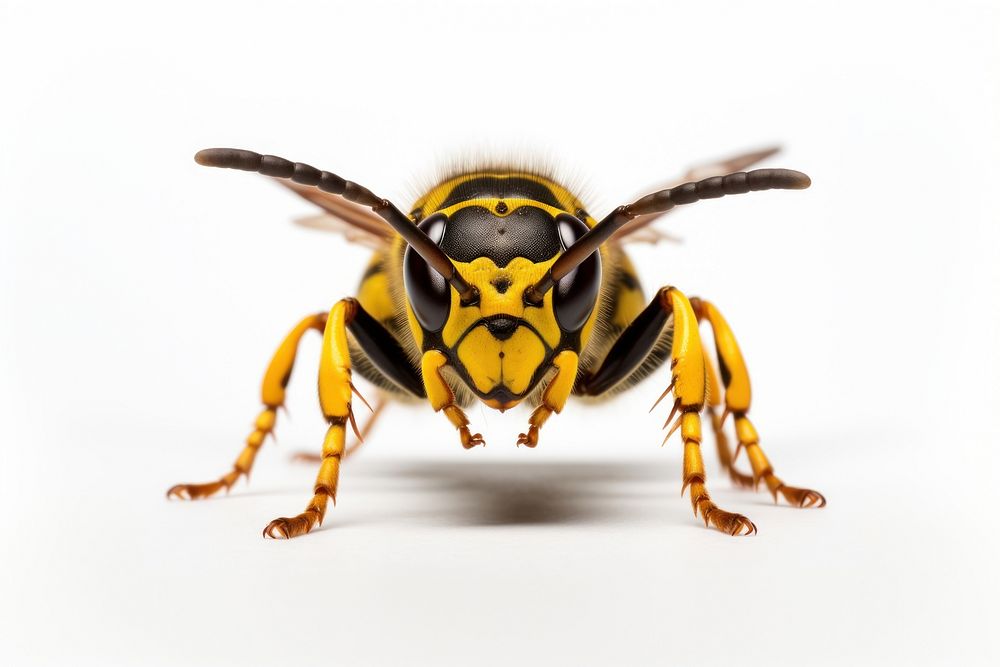 Animal insect hornet yellow. AI generated Image by rawpixel.