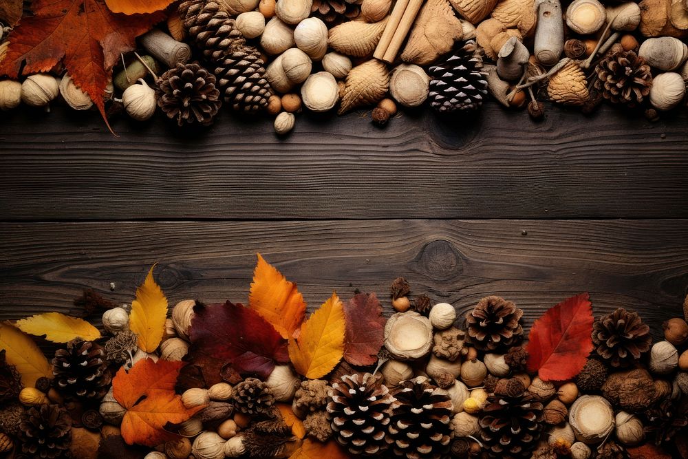 Backgrounds autumn plant wood. 