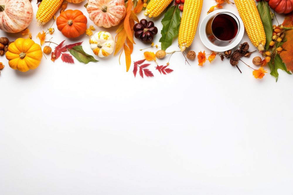 Thanksgiving backgrounds plant food. AI generated Image by rawpixel.