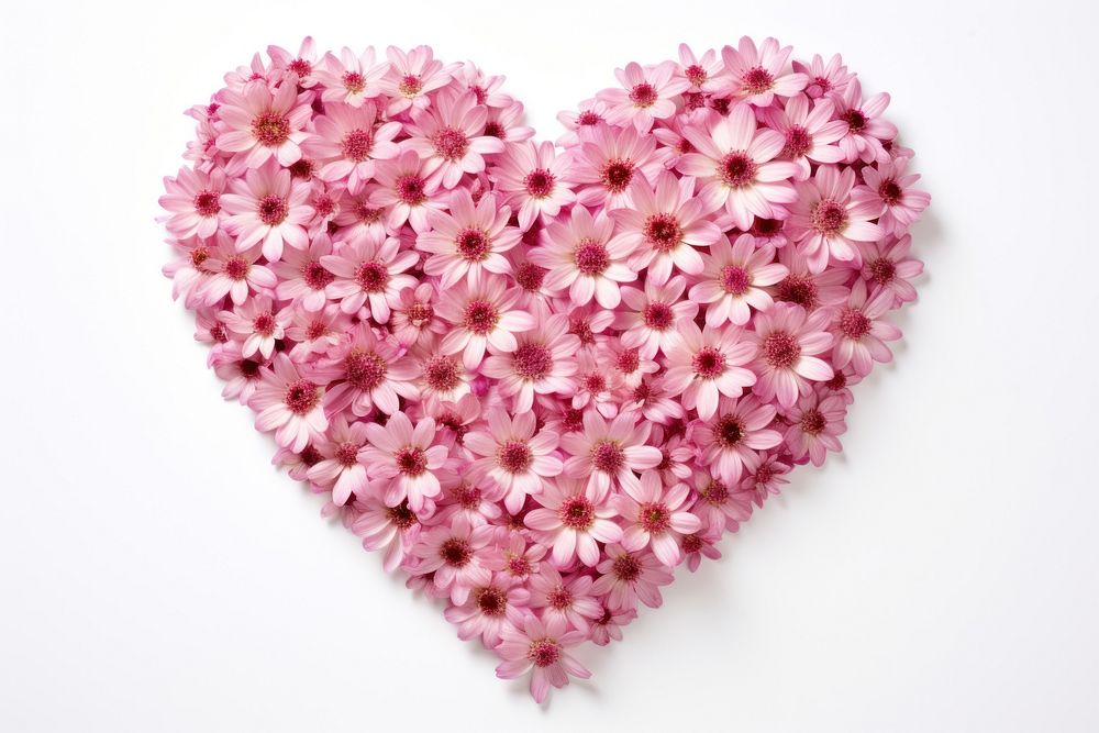 Flower petal plant heart. AI generated Image by rawpixel.