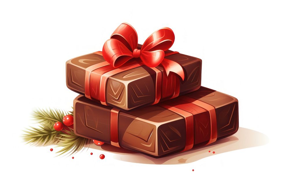 Chocolate dessert gift food. AI generated Image by rawpixel.