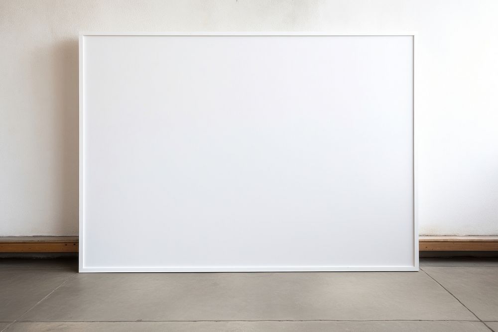 Frame white wall architecture. AI generated Image by rawpixel.