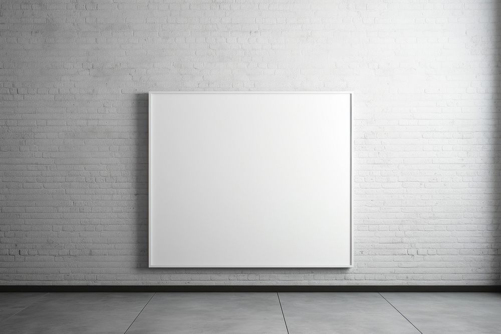 Wall architecture frame white. AI generated Image by rawpixel.