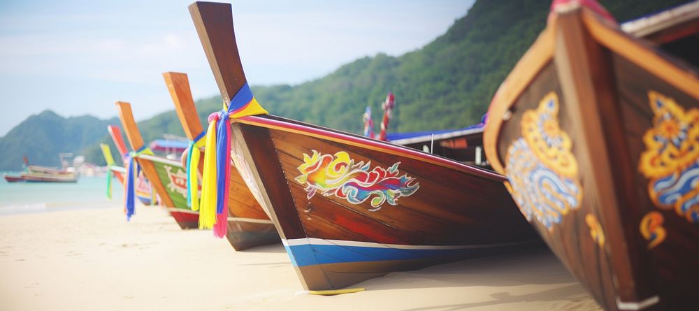 Beach boat outdoors vehicle. 