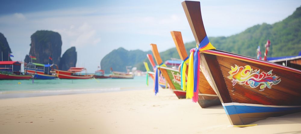 Beach boat watercraft outdoors. 