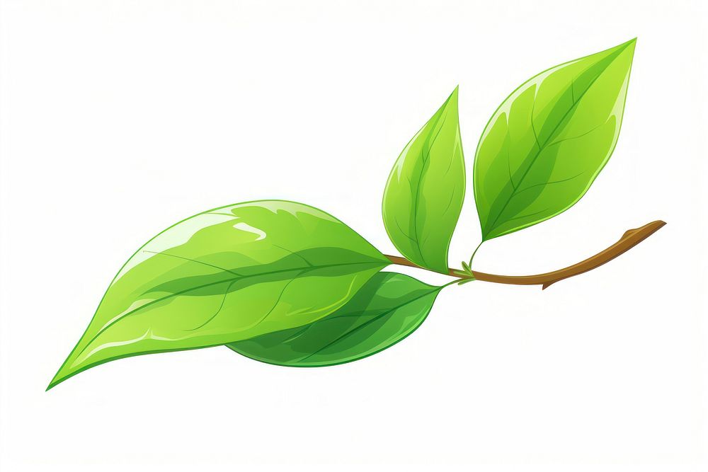 Leaf green plant tree. AI generated Image by rawpixel.