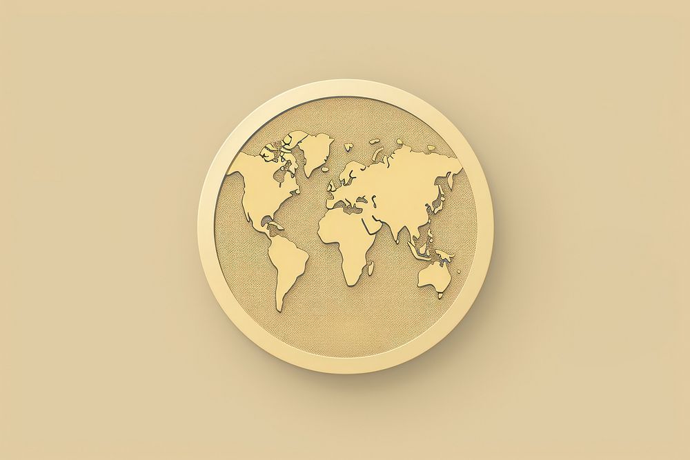 Money globe map technology. AI generated Image by rawpixel.