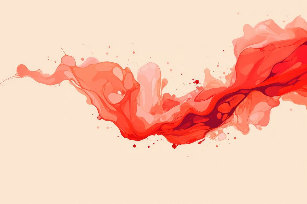 Red liquid strain backgrounds art splattered. 