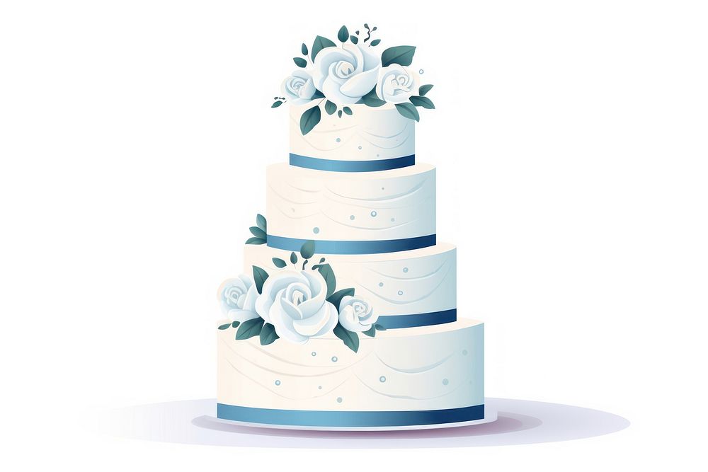 Wedding cake dessert food celebration. AI generated Image by rawpixel.