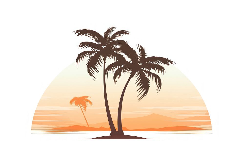 Palm tree outdoors nature plant. AI generated Image by rawpixel.