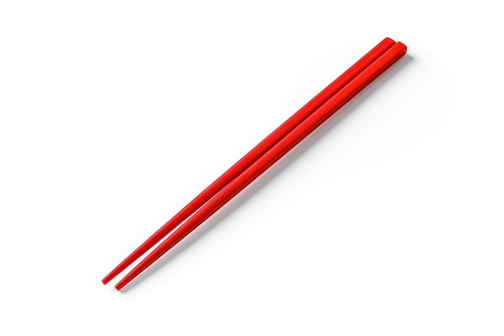 Chopsticks pencil white background simplicity. AI generated Image by rawpixel.
