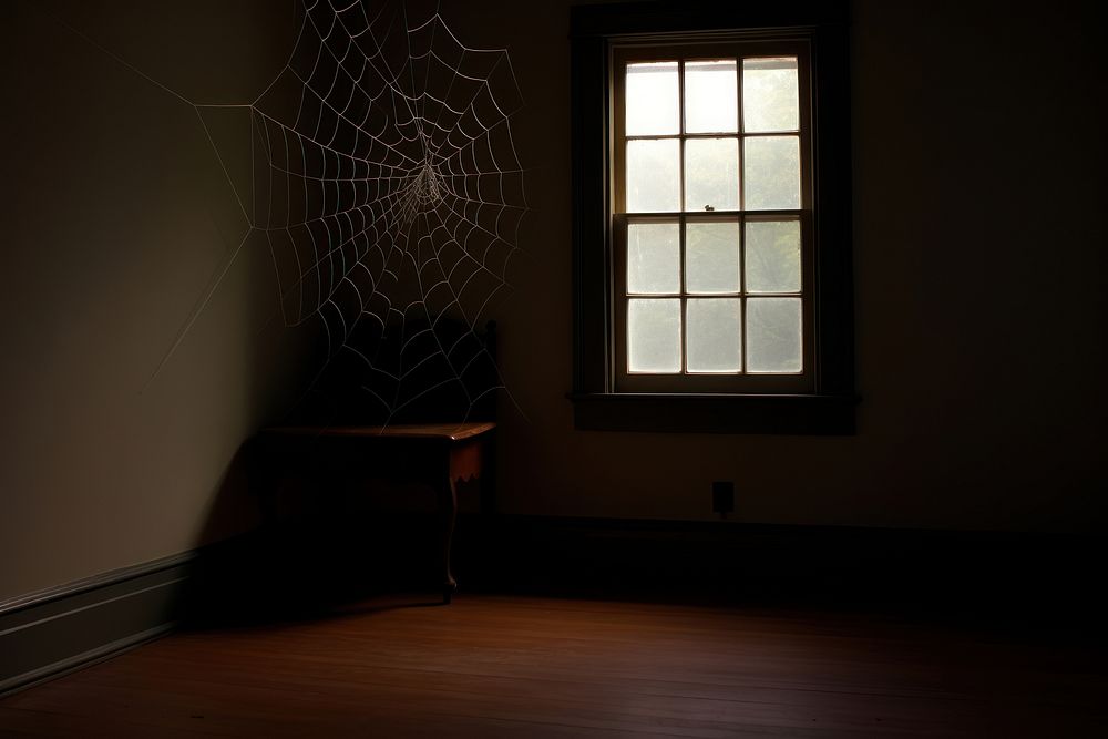 Spider light architecture spider web. AI generated Image by rawpixel.