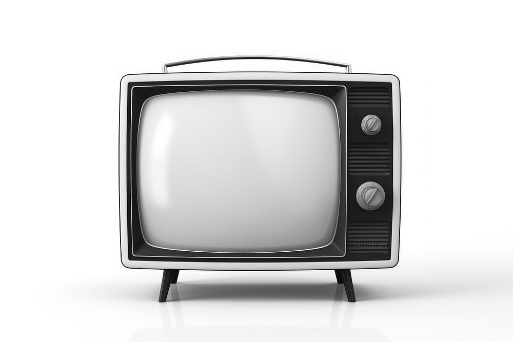 Vintage television technology screen black. AI generated Image by rawpixel.