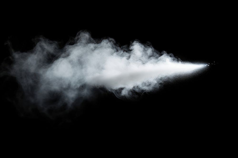 Fog spray black smoke night. AI generated Image by rawpixel.