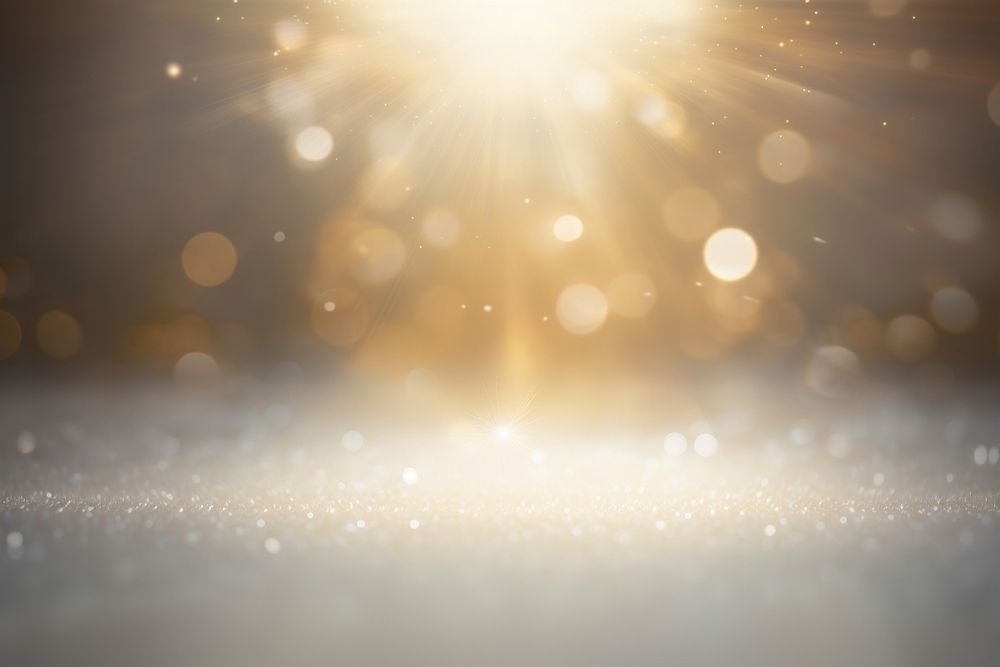 Bokeh gold glitter effect AI generated image by rawpixel