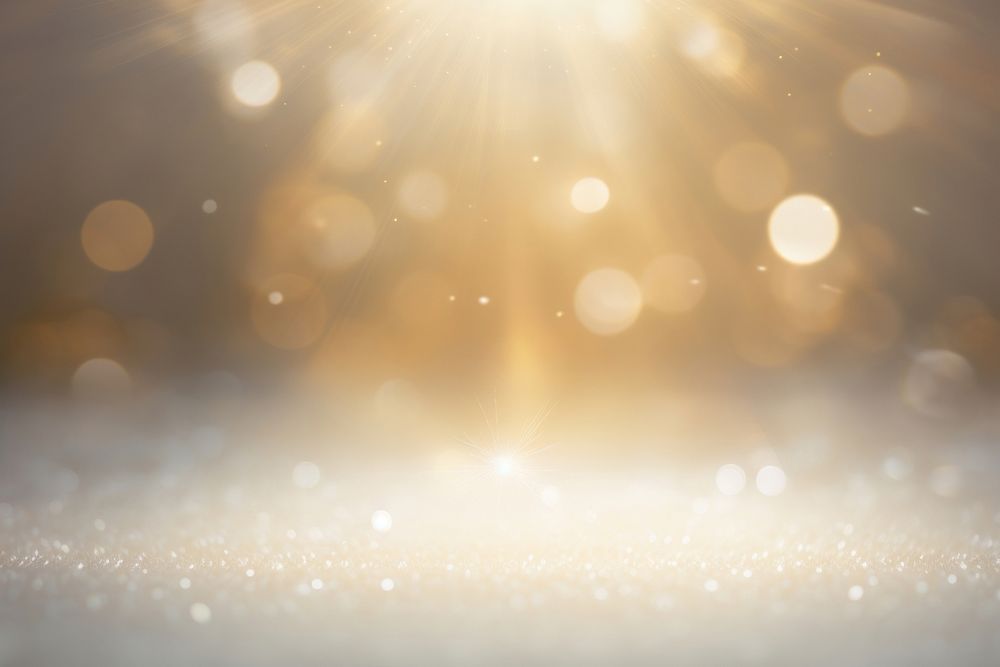 Bokeh gold glitter effect AI generated image by rawpixel