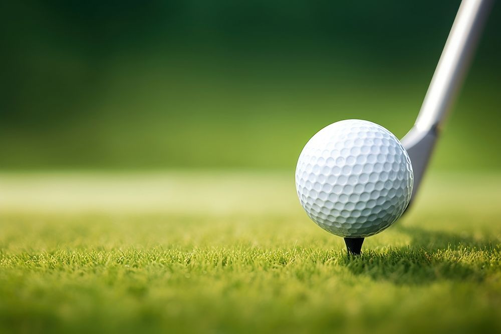 Golf club ball sports grass. AI generated Image by rawpixel.