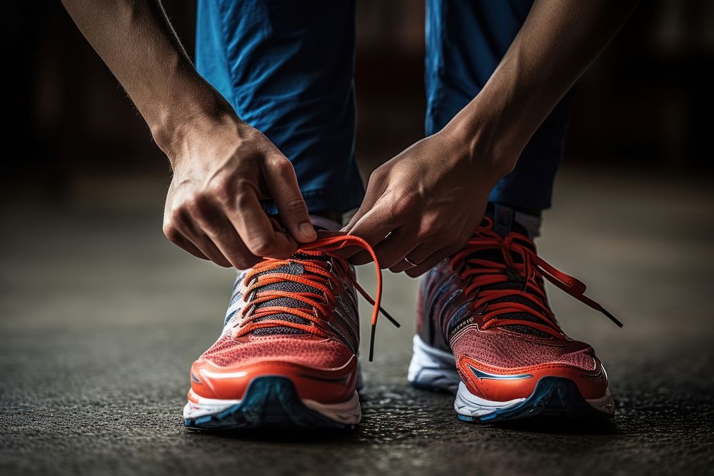 Sports shoes footwear hand determination. | Premium Photo - rawpixel