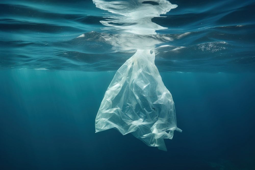 Plastic Polythene Bags outdoors plastic nature. AI generated Image by rawpixel.