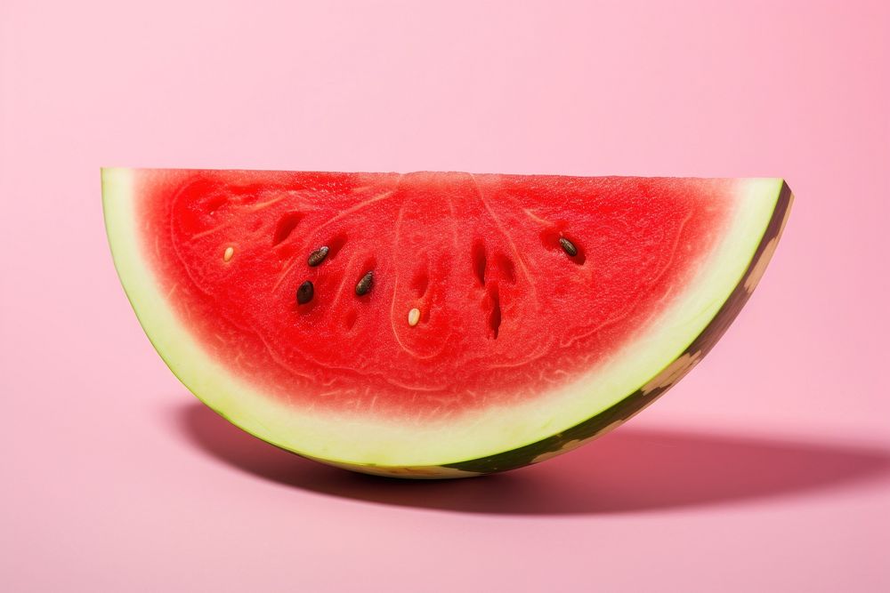 Watermelon Slice watermelon slice fruit. AI generated Image by rawpixel.