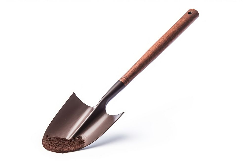 Spade Shovel shovel tool white background. AI generated Image by rawpixel.