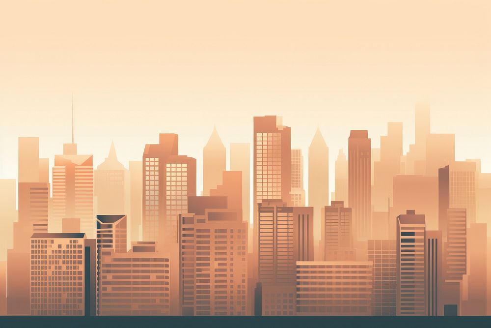 Cityscape building architecture backgrounds. AI generated Image by rawpixel.