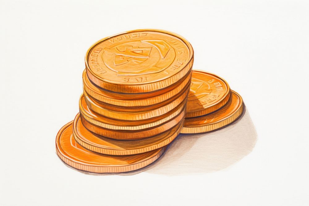 Money coin investment currency savings. AI generated Image by rawpixel.