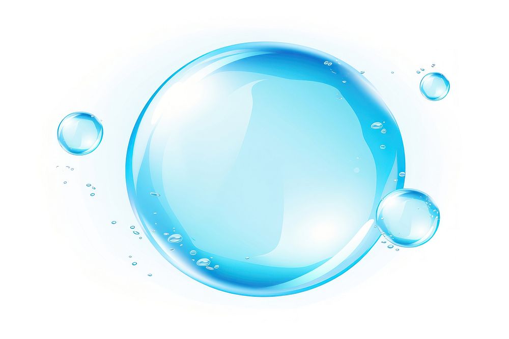Bubble backgrounds sphere white background. AI generated Image by rawpixel.