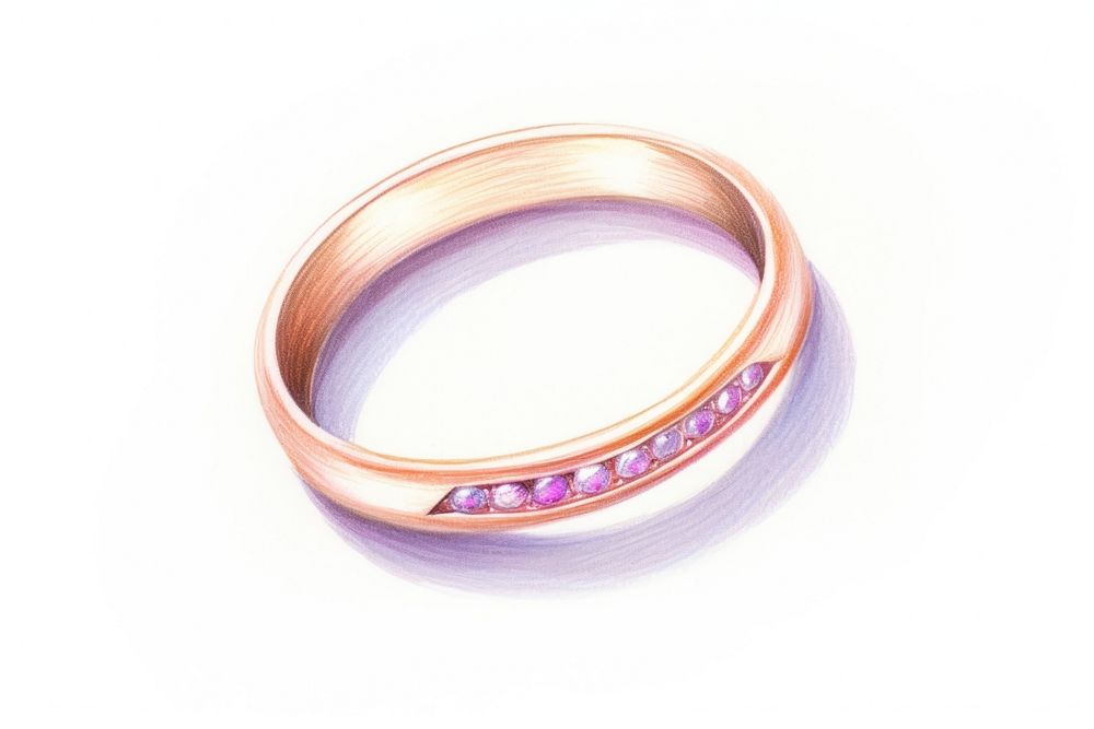 Wedding ring jewelry white background accessories. AI generated Image by rawpixel.