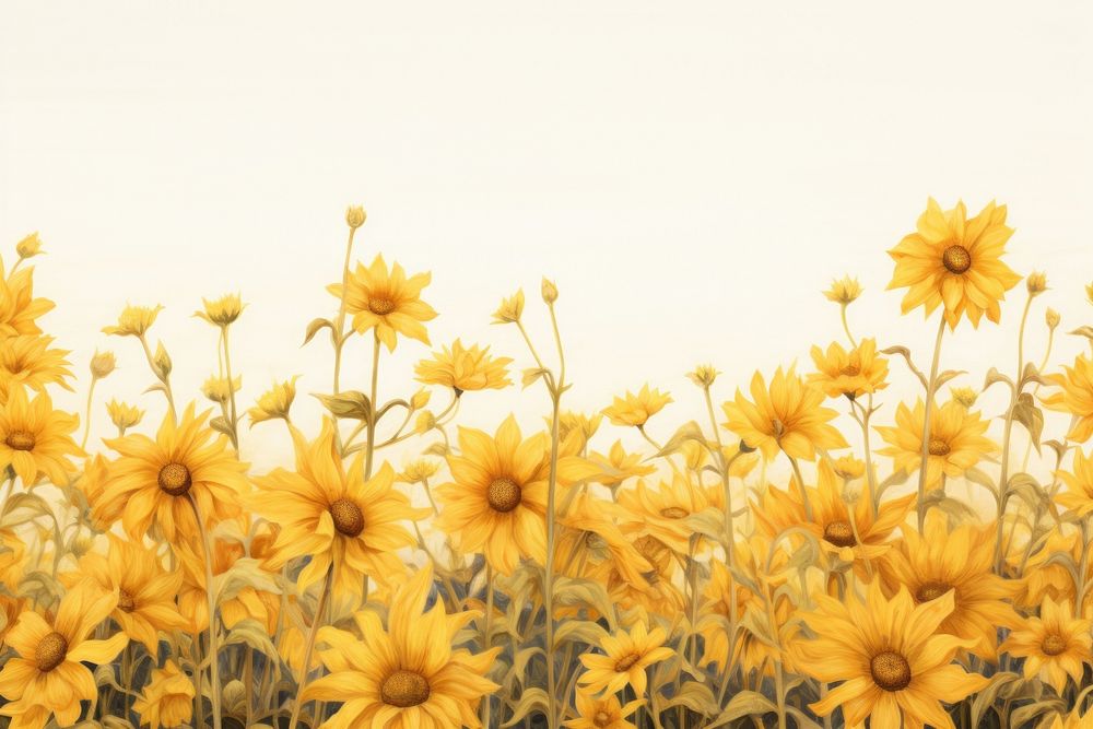Sun flowers sunflower outdoors nature. AI generated Image by rawpixel.