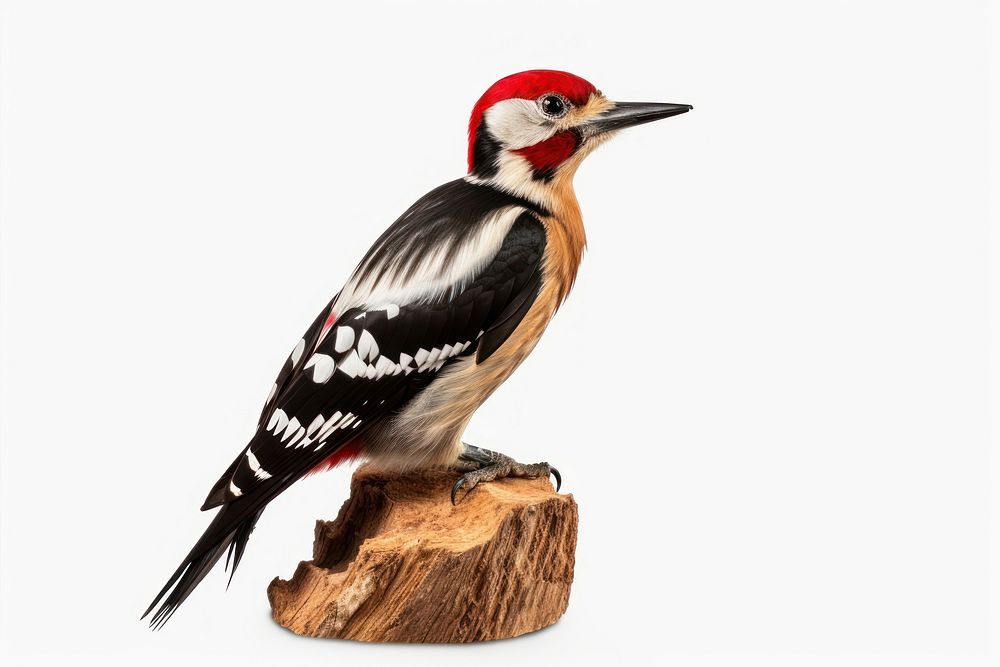Woodpecker woodpecker animal bird. AI generated Image by rawpixel.