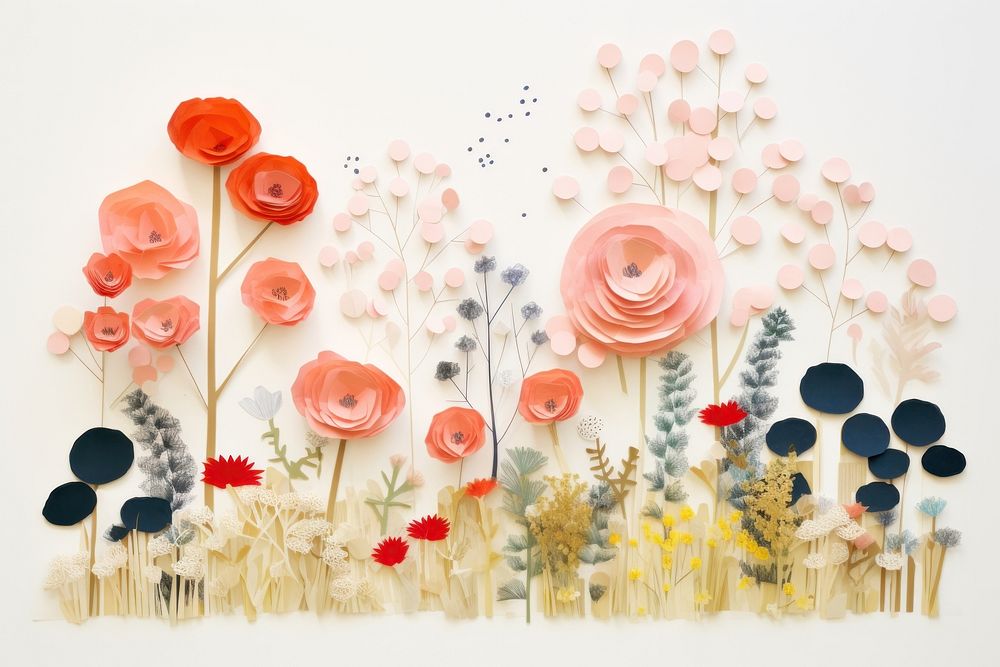 Painting flower plant art. AI generated Image by rawpixel.