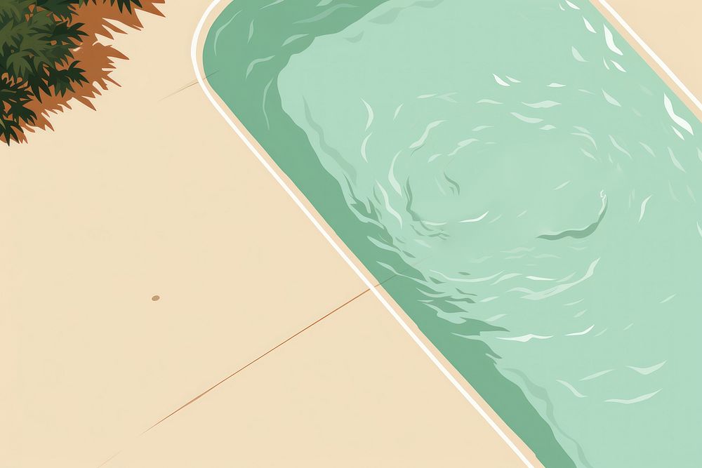 Male swimming outdoors backgrounds cartoon. AI generated Image by rawpixel.