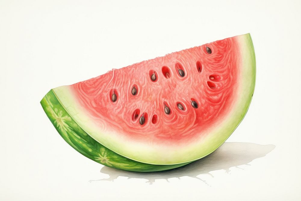 Watermelon fruit plant food. AI generated Image by rawpixel.