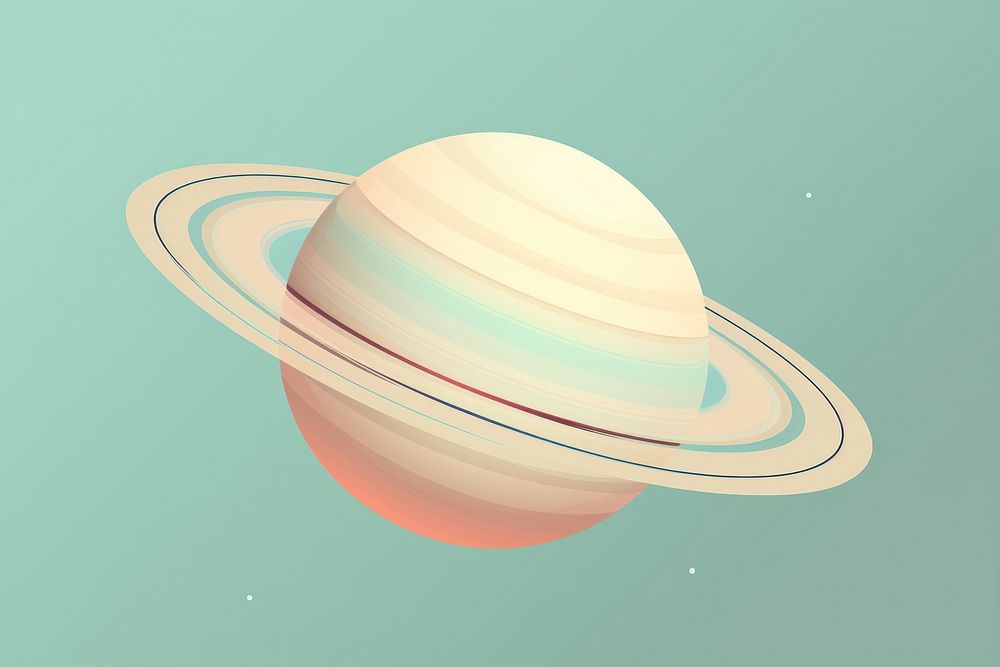 Uranus astronomy planet space. AI generated Image by rawpixel.